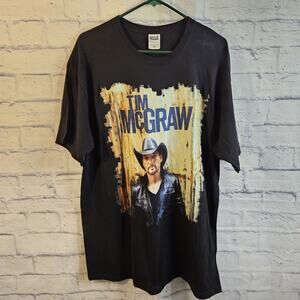 Vintage 2012 Brothers Of The Sun Tim McGraw Men's Shirt Size XL Black